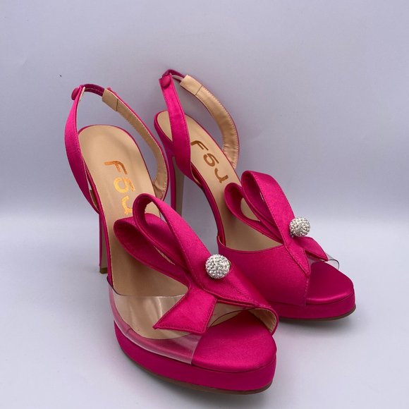 magenta sandals for wedding